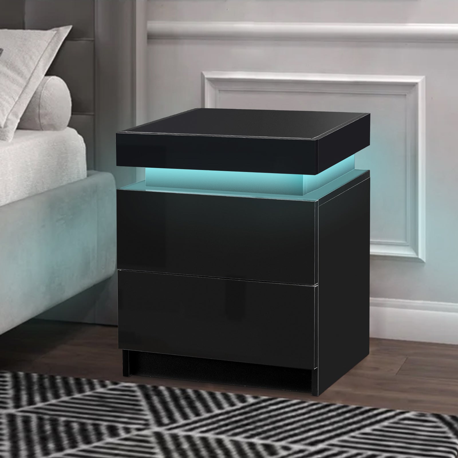 Night stand deals set with drawers