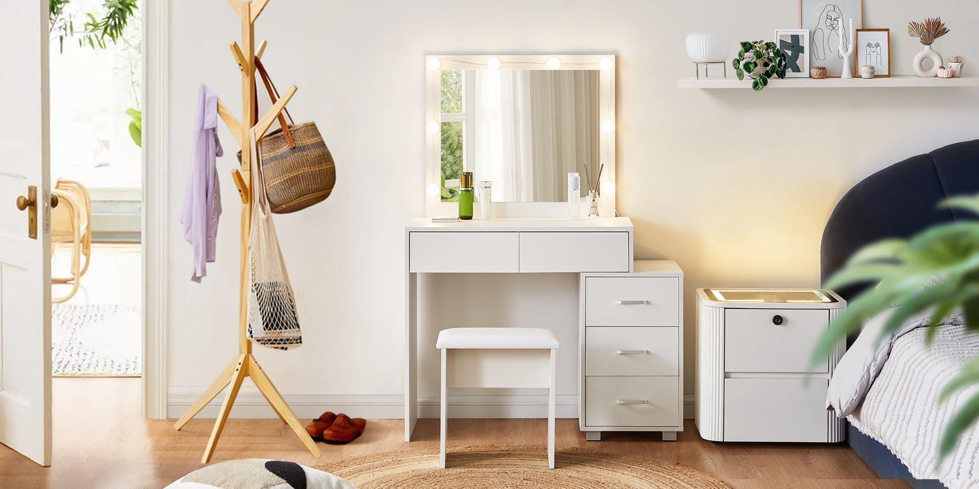 Top 17 Features to Look for in a White Dressing Table