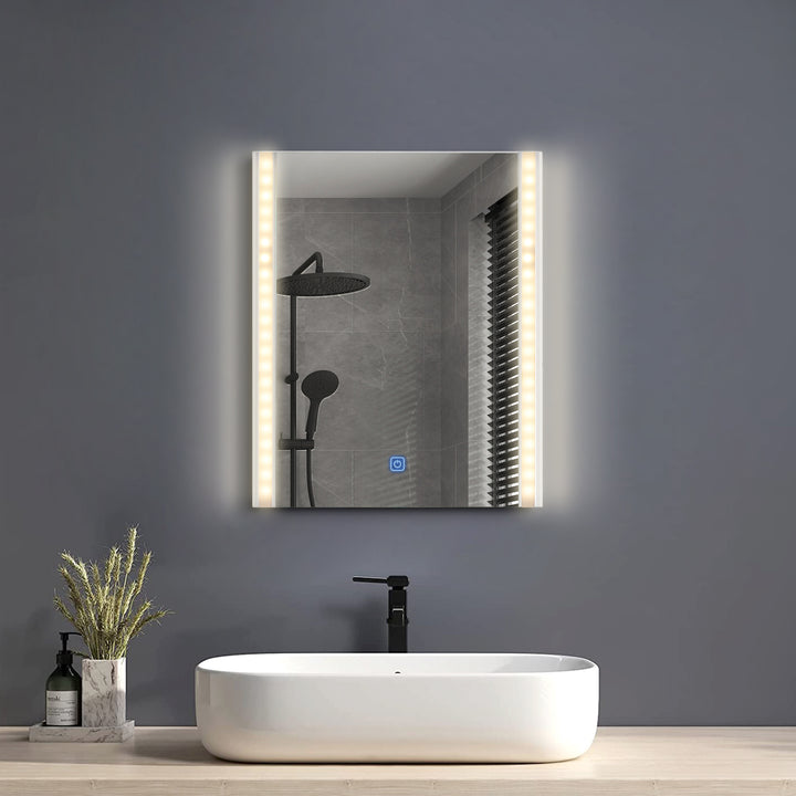 Faye Streamline Frameless Bathroom Mirror [Led Light]