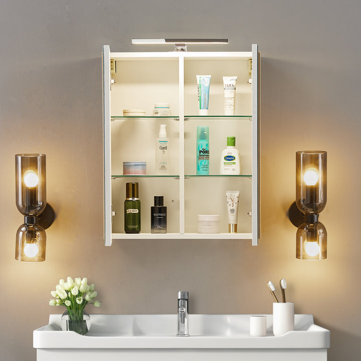 Eipper Bathroom Mirror Cabinet [with Headlight] [2 Doors]