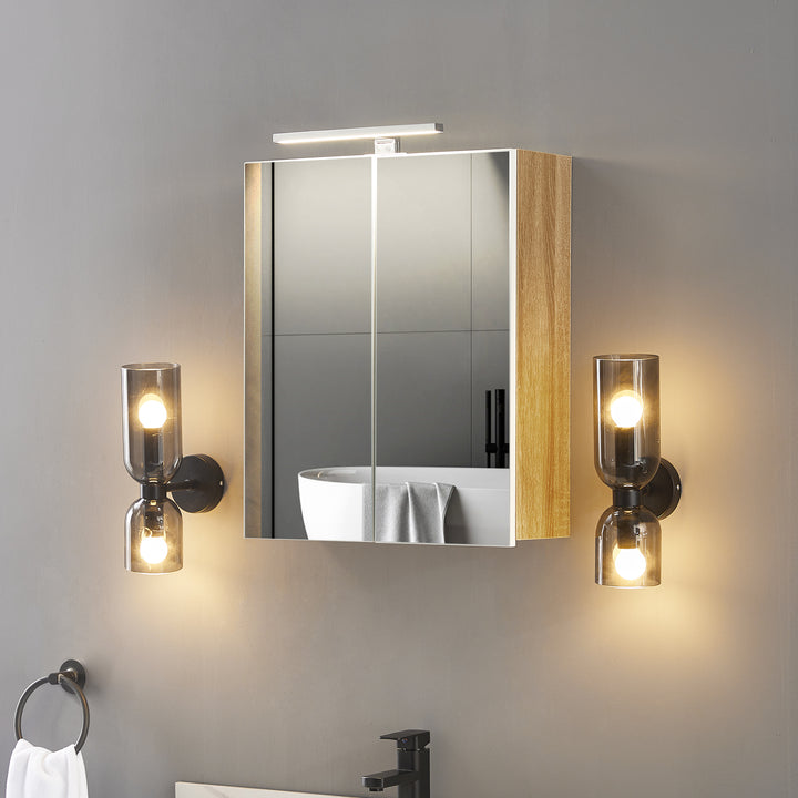 Eipper Bathroom Mirror Cabinet [with Headlight] [2 Doors]