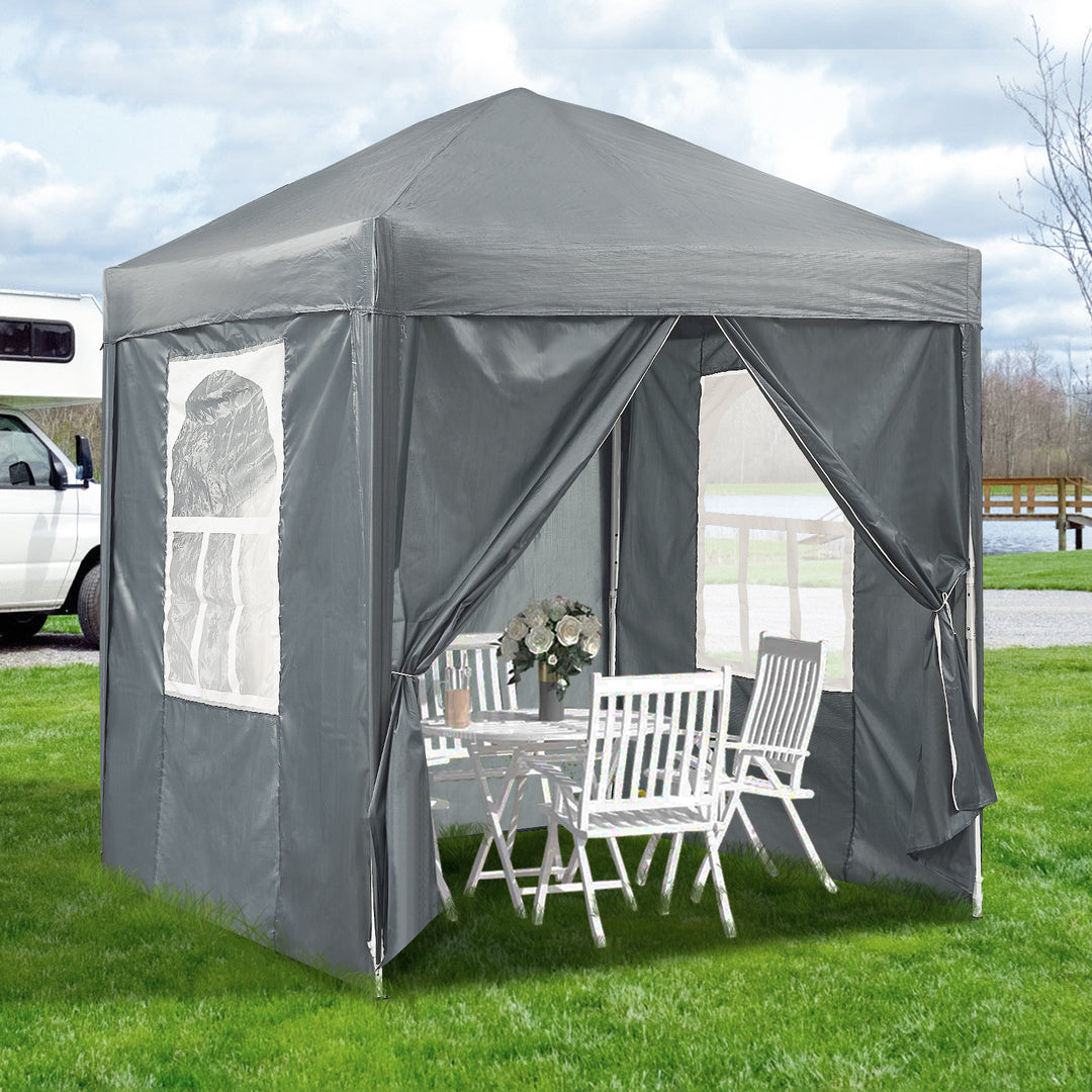 Biscayne Pop-Up Gazebo Tent Waterproof Camping Tent [2x2m] [3x3m]