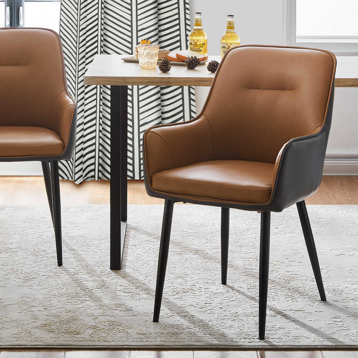 Maxine Dining Chairs [set of 4][PU Leather]